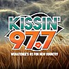 Kissin' 97.7 logo