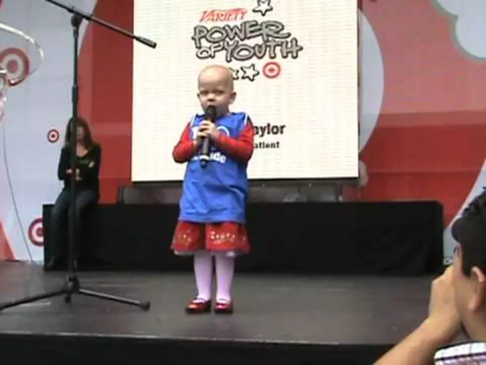 4 Year Old St Jude Patient Ellen Sings  [VIDEO]