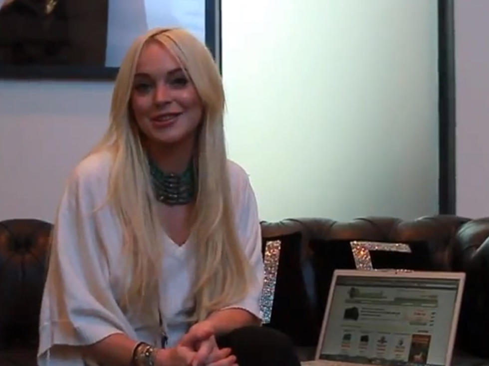 Lindsay Lohan Films Commercial While Under House Arrest [VIDEO]