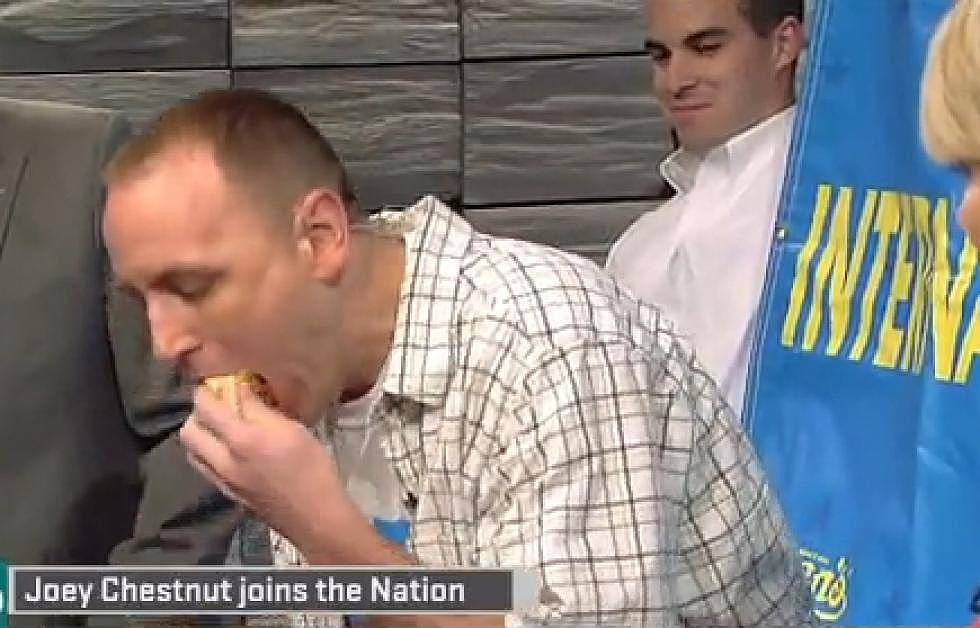 4th Of July Hot Dog Eating Contest Winner [VIDEO]