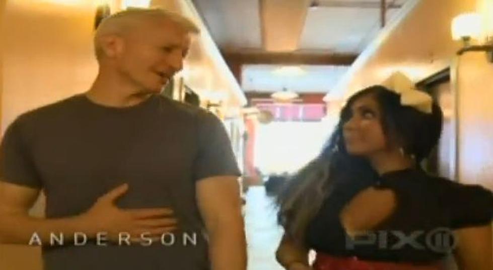 Snooki Takes Anderson Cooper Spray Tanning [VIDEO]