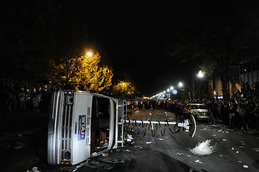 Firing of Penn State’s Joe Paterno Causes a Riot [PICTURES]