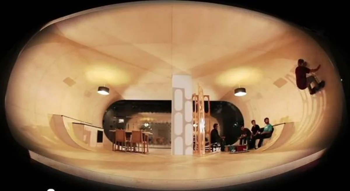 A House Built For Skateboarders [VIDEO]