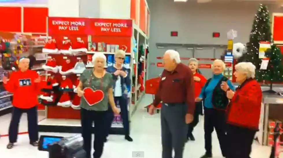 Senior Citizen &#8220;Christmas&#8221; Flash Mob [VIDEO]