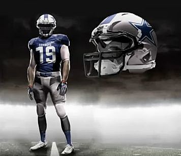 Nike Updates Dallas Cowboys Uniforms 