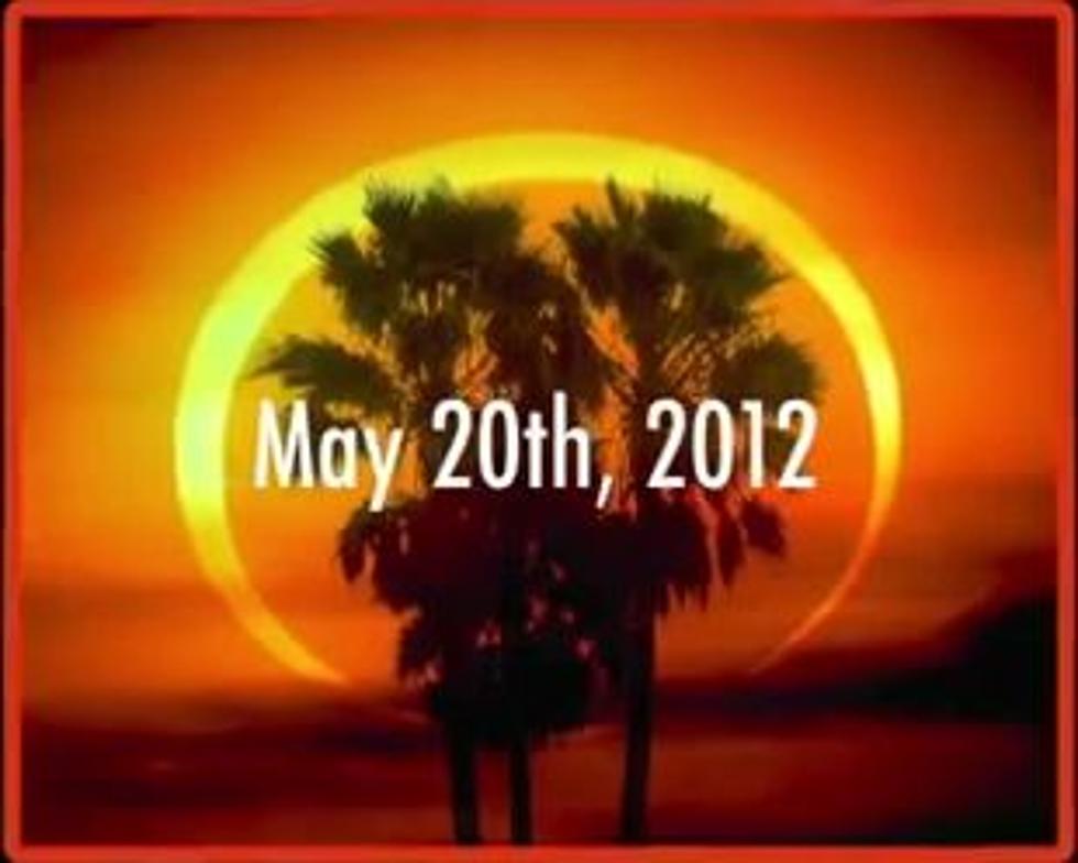 Don’t Miss the Annular Solar Eclipse Sunday, May 20 [VIDEO]