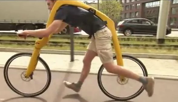pedal less bicycle