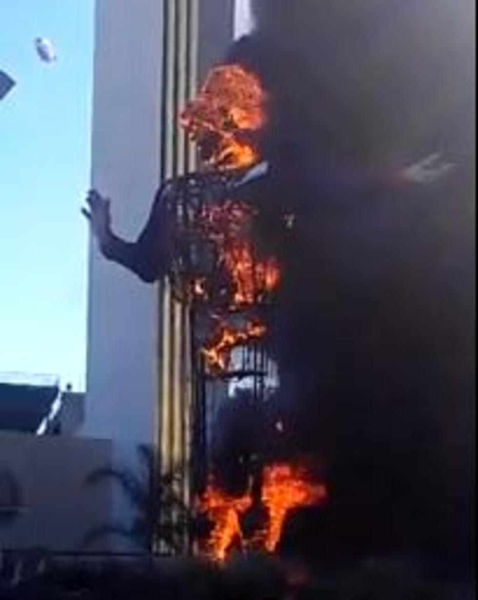 Texas State Fair’s ‘Big Tex’ Burns to Ground Today [VIDEO]