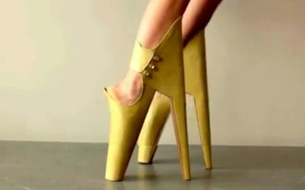 Designer Makes Shoes No One Would Ever Wear [VIDEO]