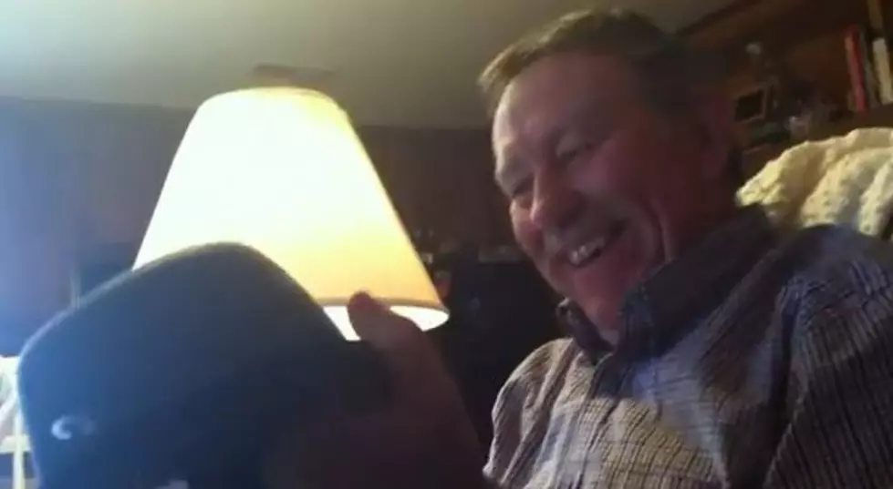 Dad Cries When He Gets Ticket to Championship Game for Christmas [VIDEO]