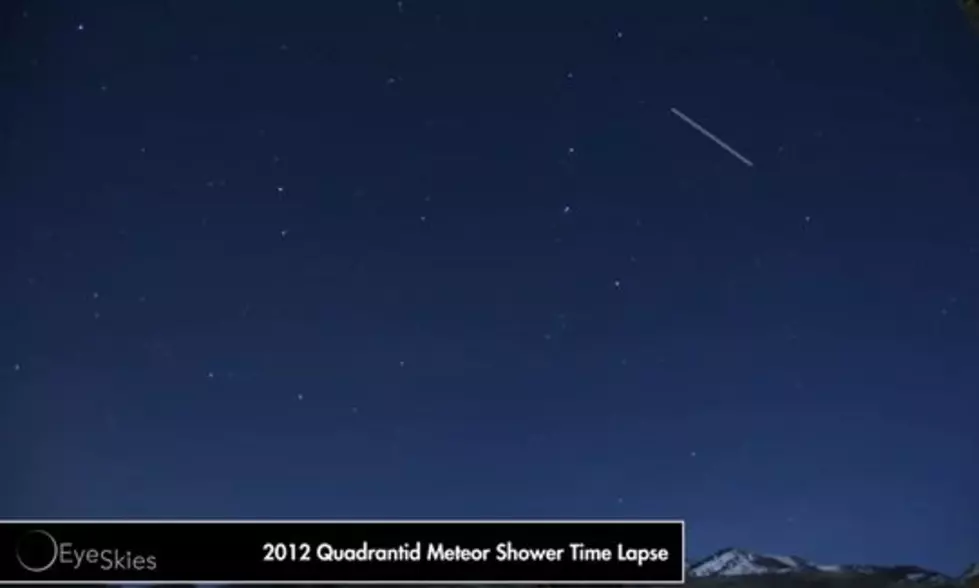 Quadrantids Meteor Shower Peaks Overnight Wednesday January 2nd