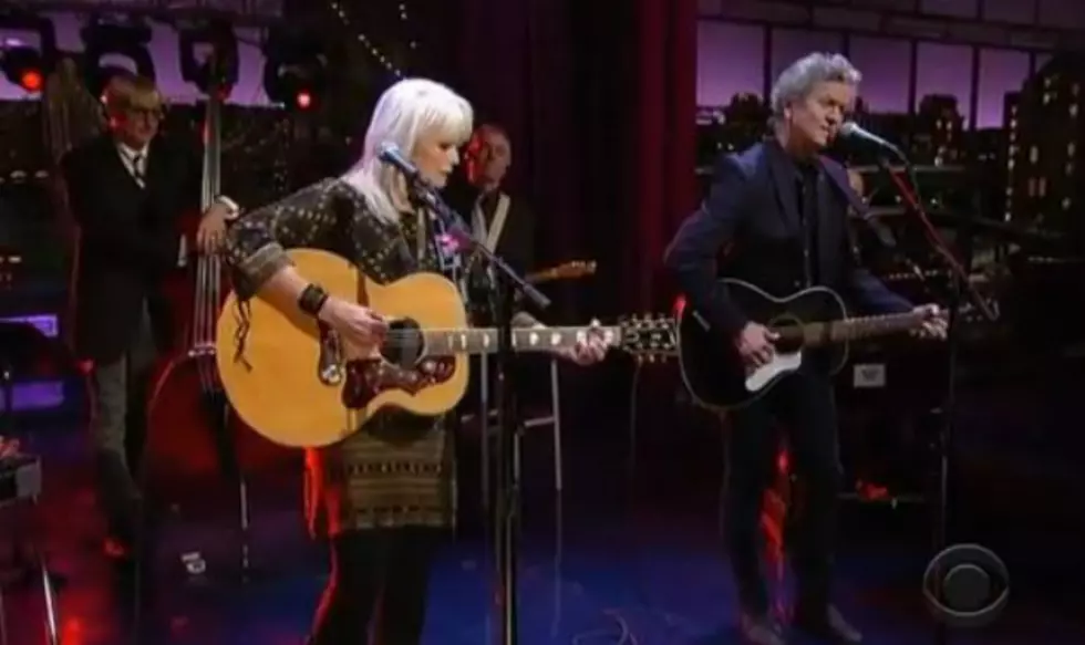 Watch Legends Rodney Crowell and Emmylou Harris Perform on &#8216;The Late Show with David Letterman&#8217;