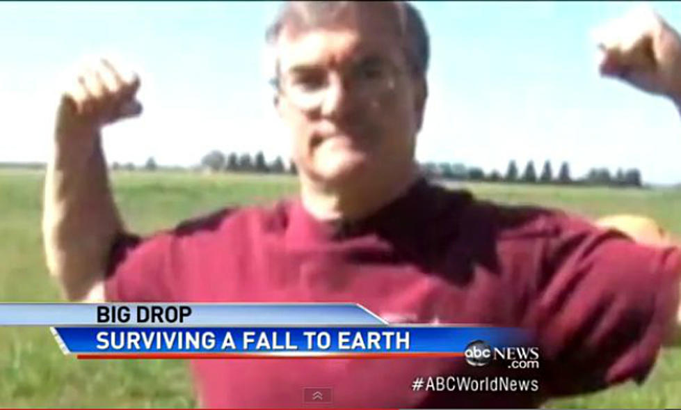 Watch This Skydiver Fall 8,000 Feet Without a Parachute — and Survive