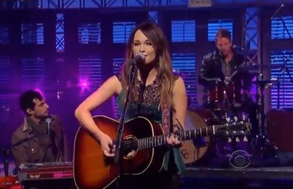 Watch Kacey Musgraves Perform Live on ‘The Late Show with David Letterman’