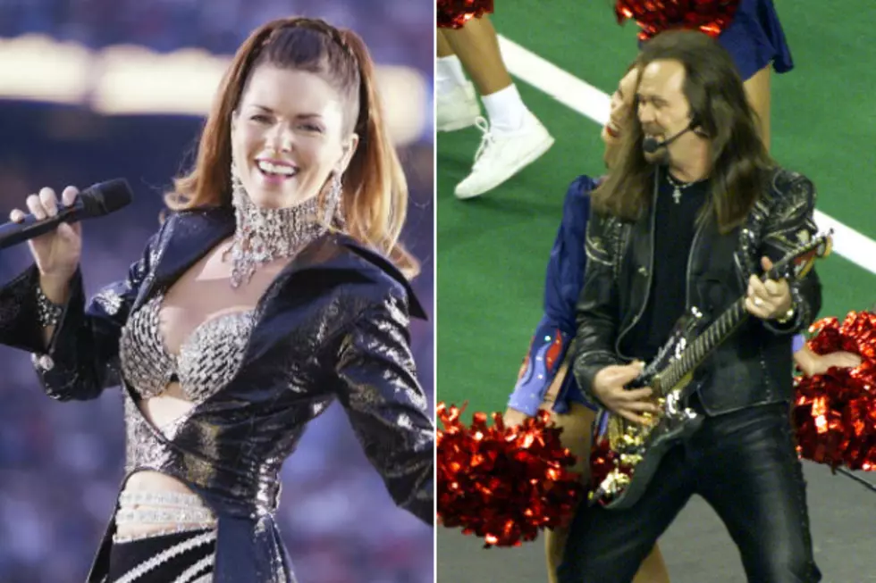 Shania Twain and Travis Tritt Rank Among the “Best All-Time Super Bowl Halftime Performers”