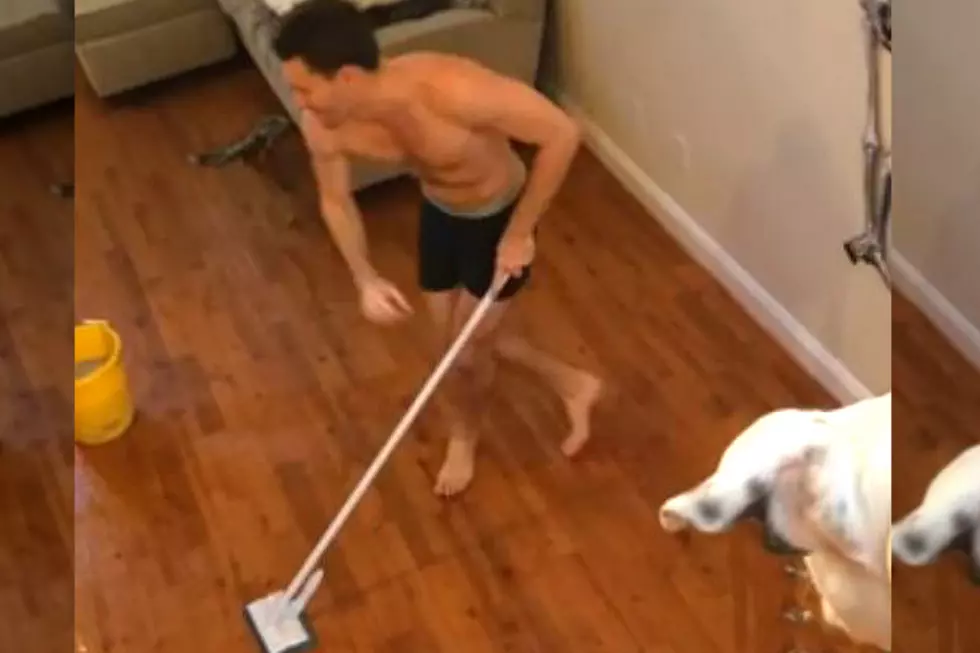 Video of Roommate Caught Dancing and Cleaning in His Undies