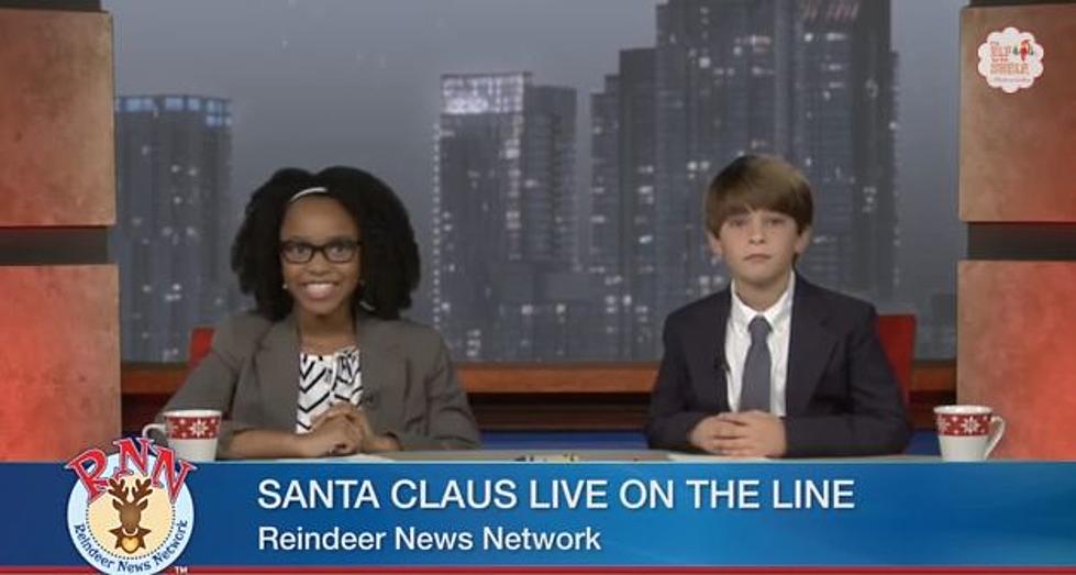 The Reindeer News Network Brings Updates About Santa From the North Pole