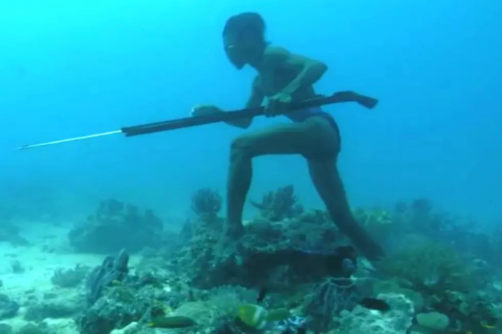 Watch Freediving Fisherman Hold His Breath for Five Minutes