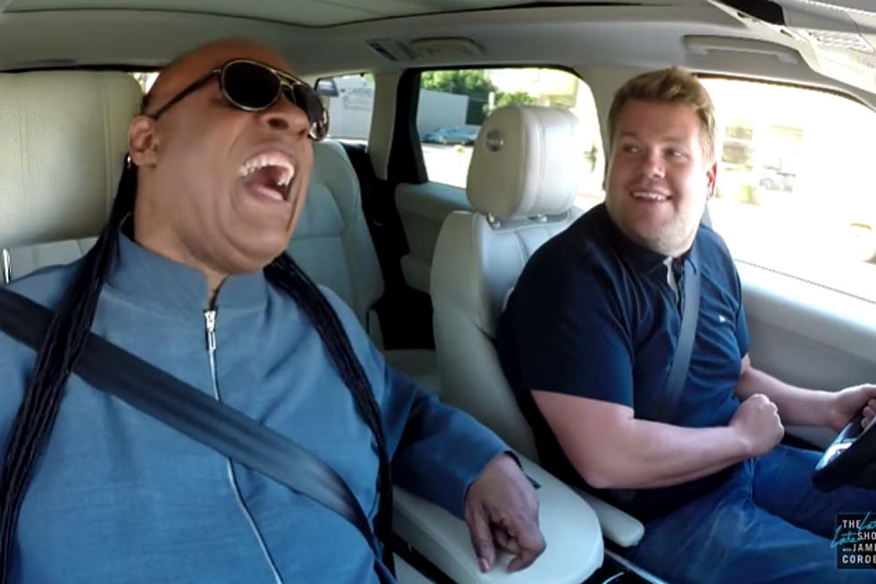 Stevie Wonder Sings Carpool Karaoke with James Corden [VIDEO]