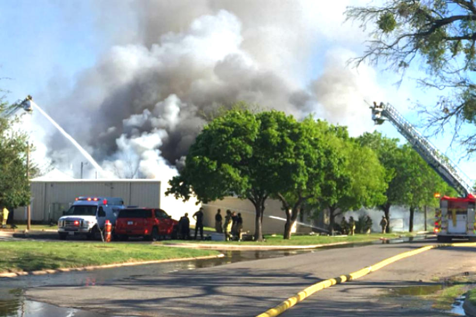 Watch as Abilene Firefighters Work to Extinguish a Fire
