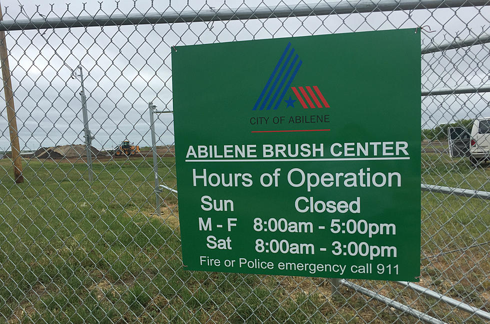 The City of Abilene Recycle Center Opens a New Brush Center