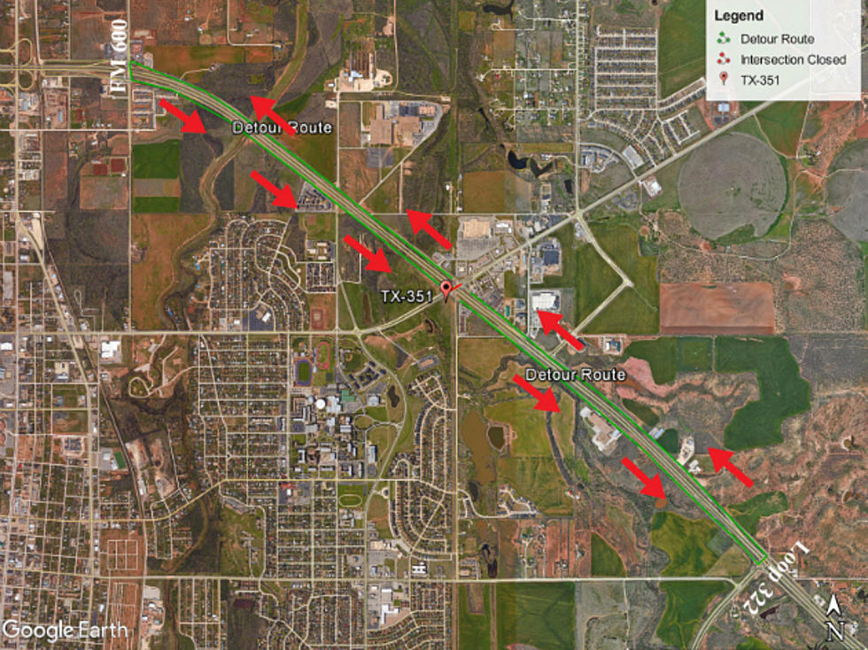 TxDOT Closes the Highway-351 and Interstate-20 Intersection