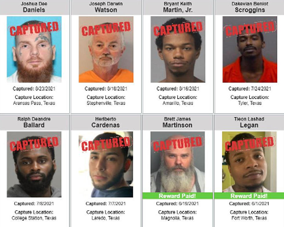 Texas 10 Most Wanted Program Hits Record Number of Captures in 2021