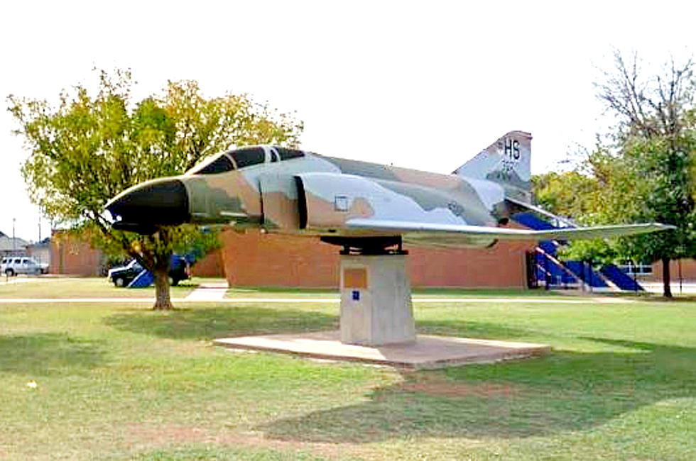 Dyess Elementary School’s F-4 Jet Has Made Its Final Flight