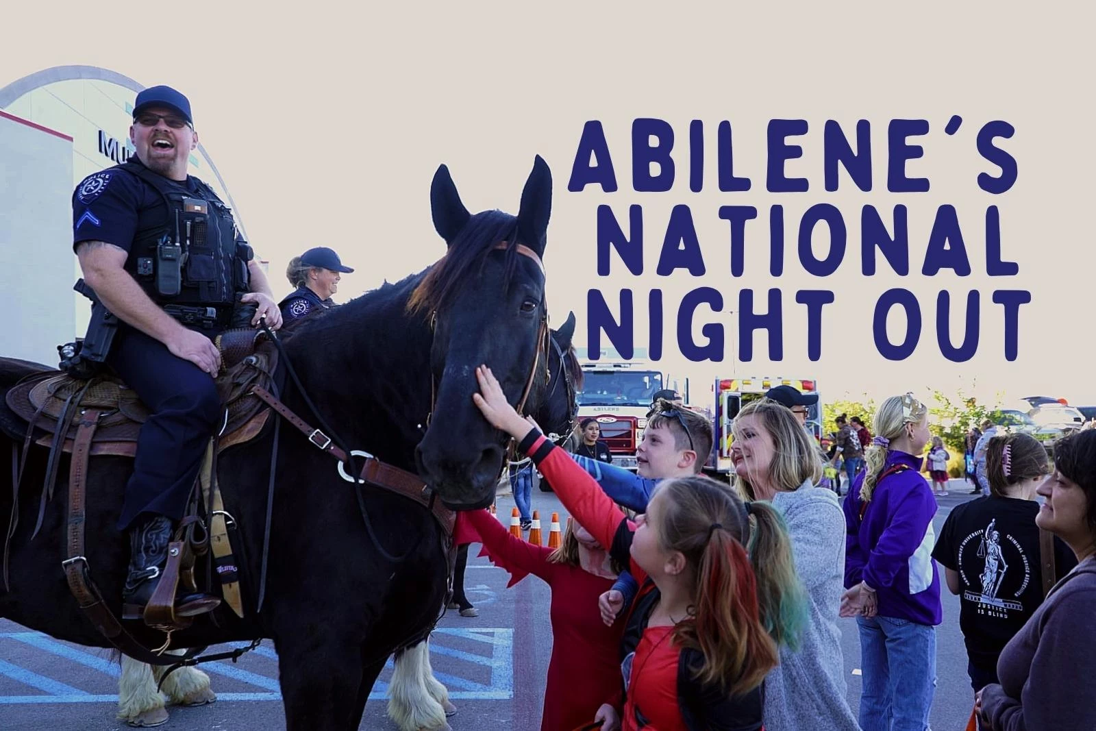 National Night Out Promotes a Bond Between the APD and Abilene image