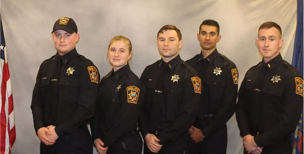 Williston Police Department Welcomes 5 New Officers to the Ranks