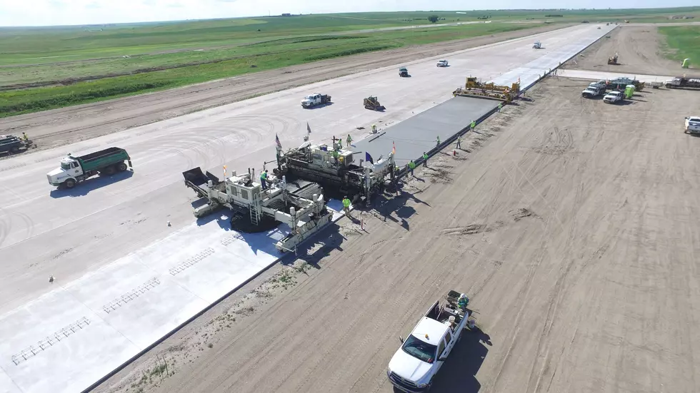 Cement is Flowing Again at Williston’s New Airport