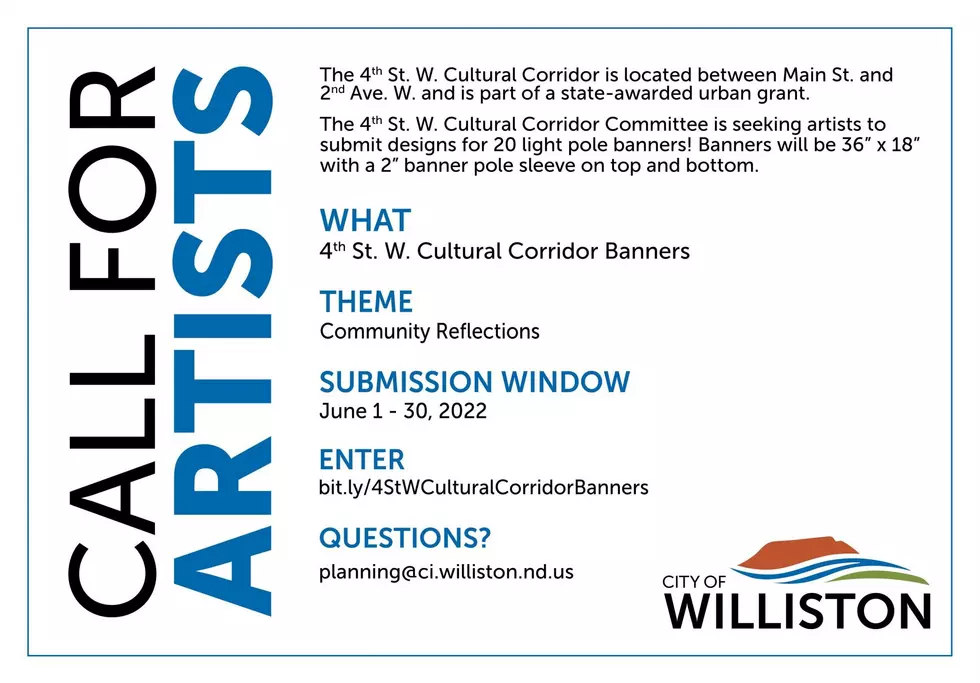 City of Williston Launches All-Call for Artists for New City Banners