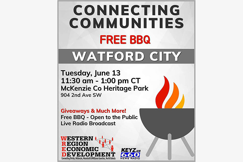First Stop! Watford City for the Connecting Communities BBQ