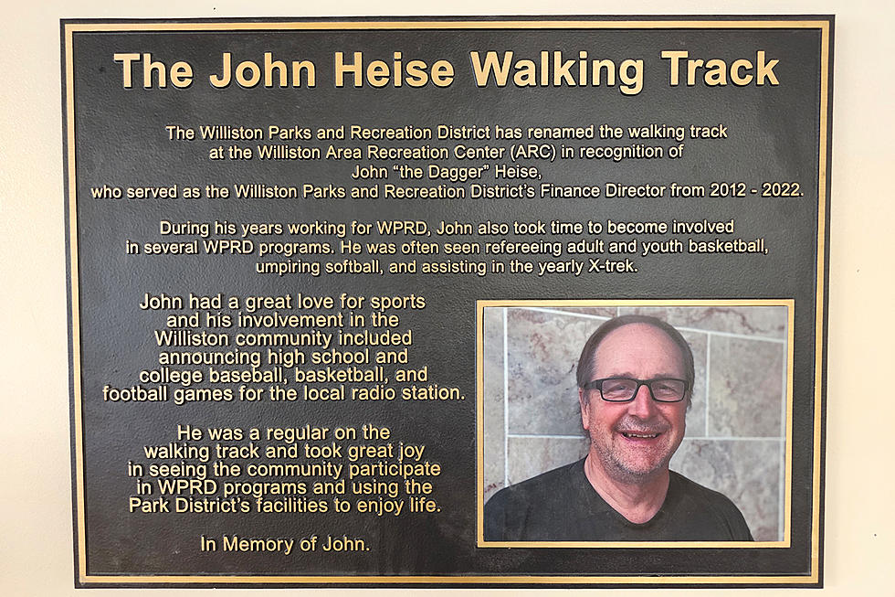 Williston ARC Pays Tribute to John Heise, ‘The Dagger,’ With Walking Track Dedication