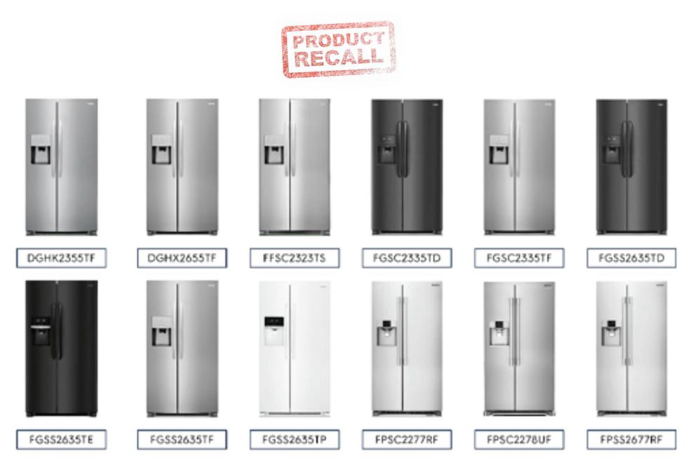Frigidaire Side By Side Refrigerators Recalled: Plastic Hazard In Ice Bucket