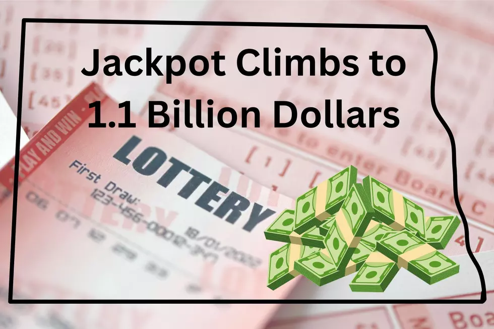 Lottery Jackpot Climbs To 1.1 Billion Dollars For Game Played In North Dakota