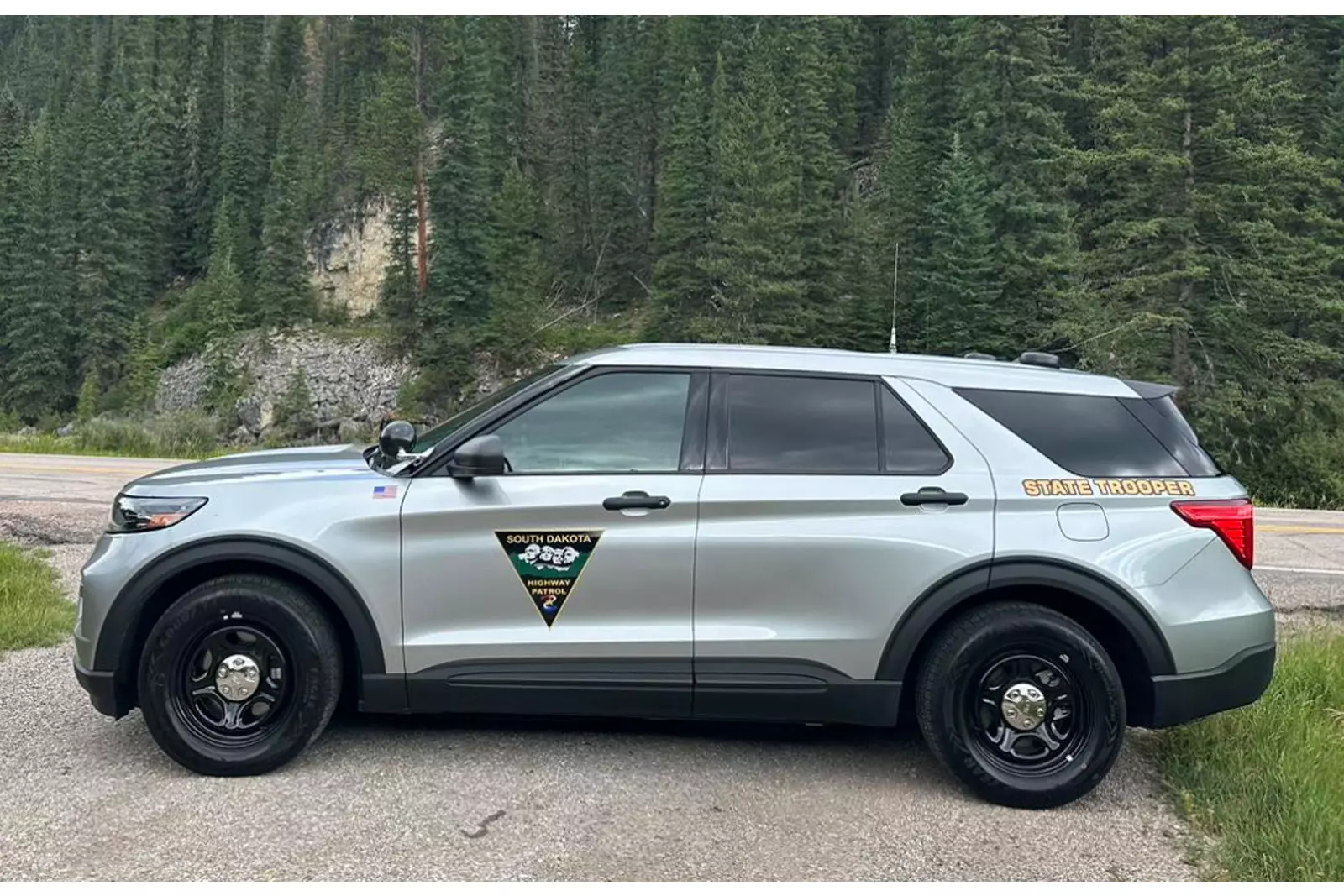 Those first few seconds of wearing the trooper badge had these former  recruits smiling big! Congratulations Class 65 and welcome to the ranks of  the SDHP! 👏🇺🇸, image size:1600x1067