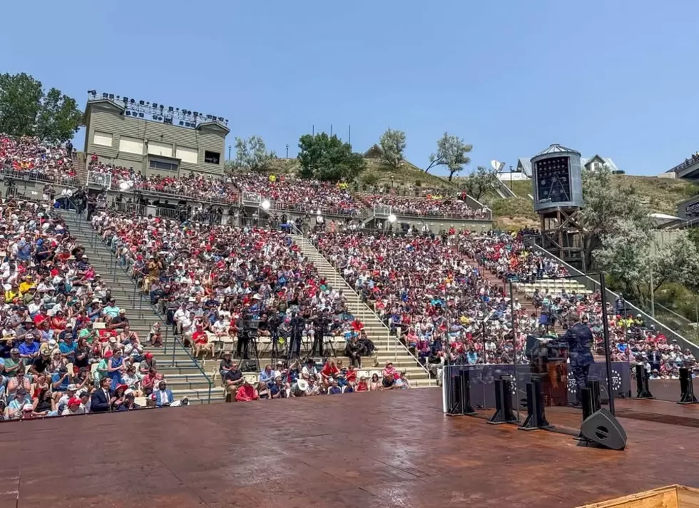 Thousands Gathered In Medora As Trump Dedicated The Roosevelt Library
