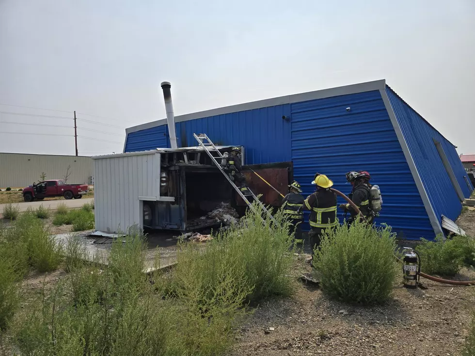 Williston Fire Department Clears East Broadway Structure Fire