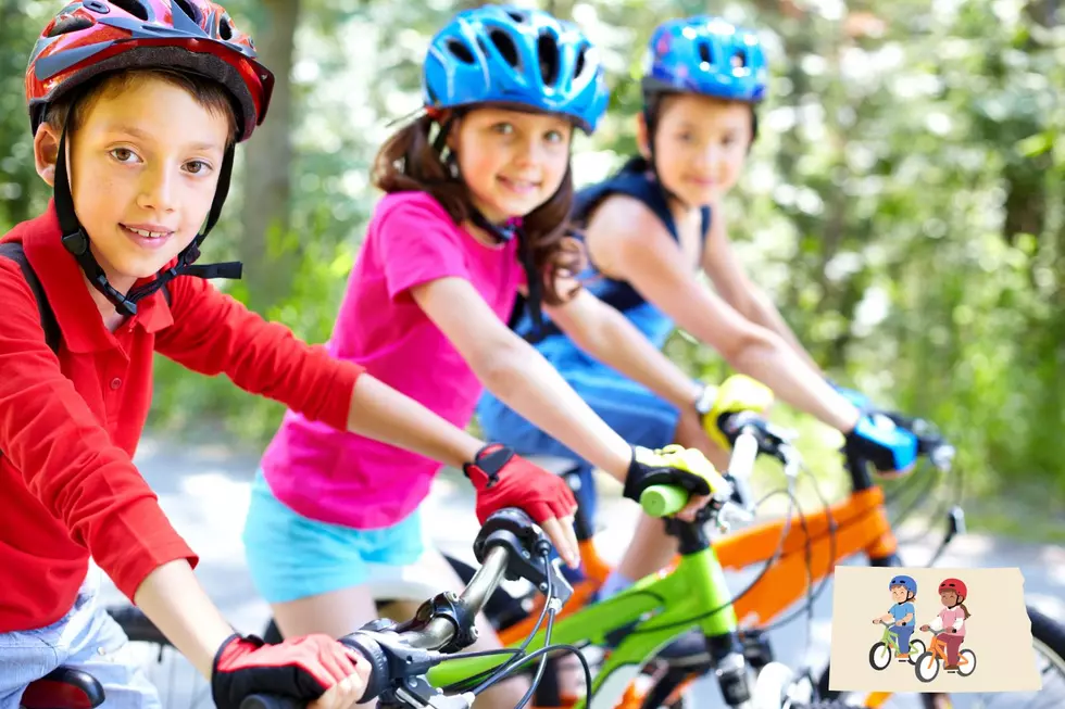 Kids Riding Bike