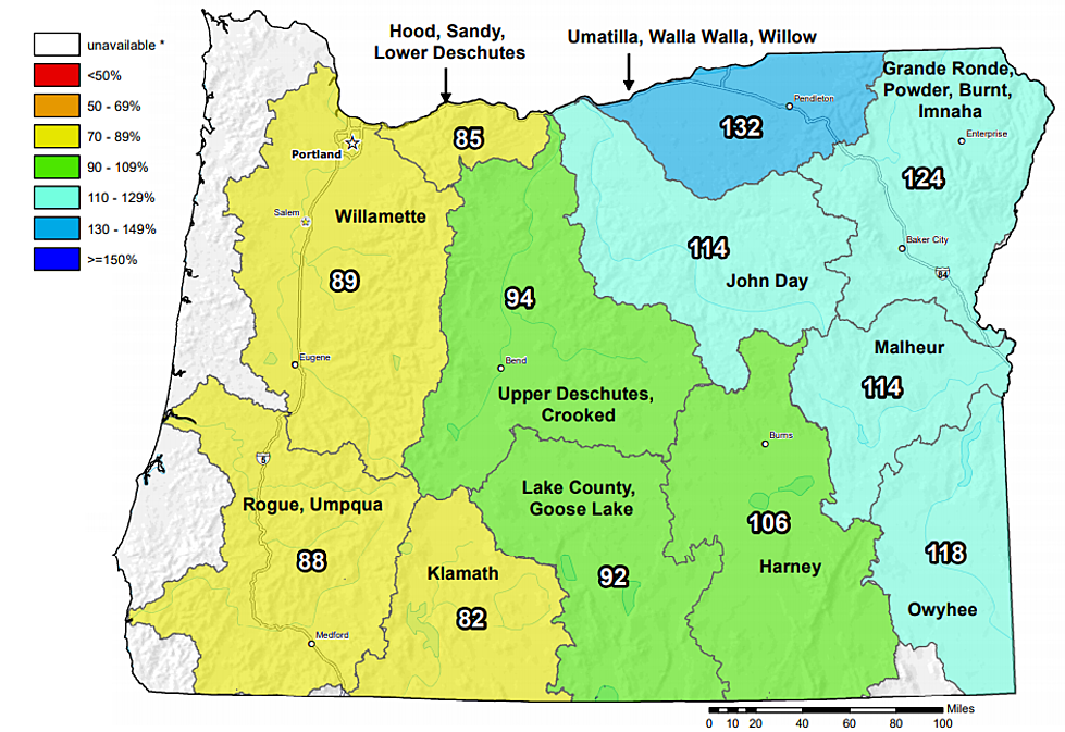 Oregon Snowpack Reported “Dramatic Growth” In January