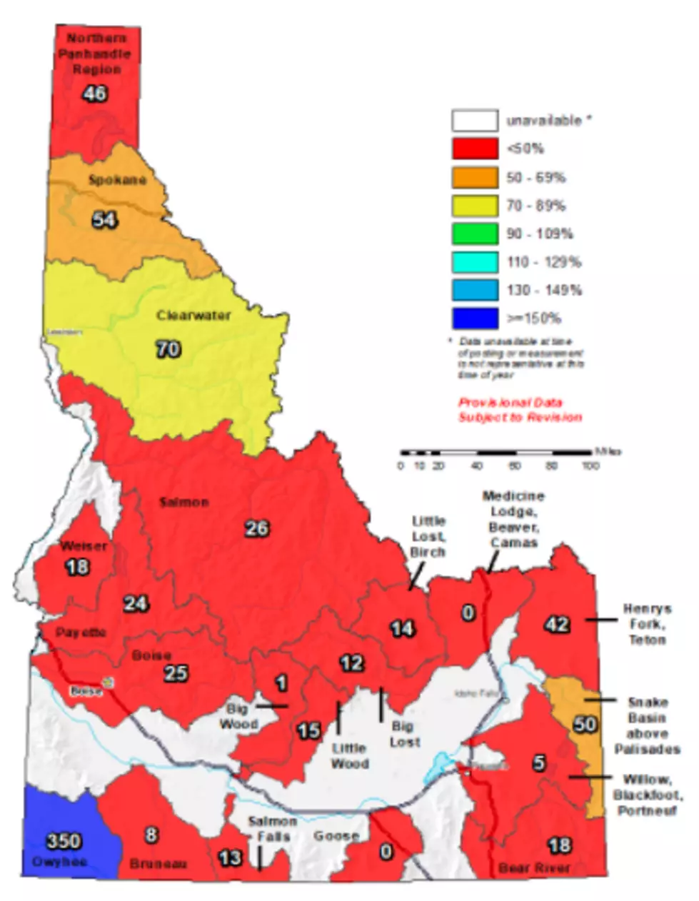 Record Spring Hurts Idaho’s Snowpack