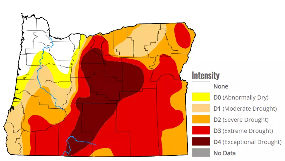 Drought Designations Declared In Oregon