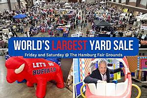 World’s Largest Yard Sale Friday and Saturday in Western New...