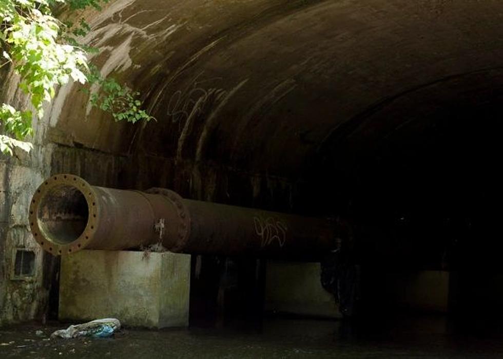 Peek Inside The Scajaquada Creek Tunnel Drain In Western New York