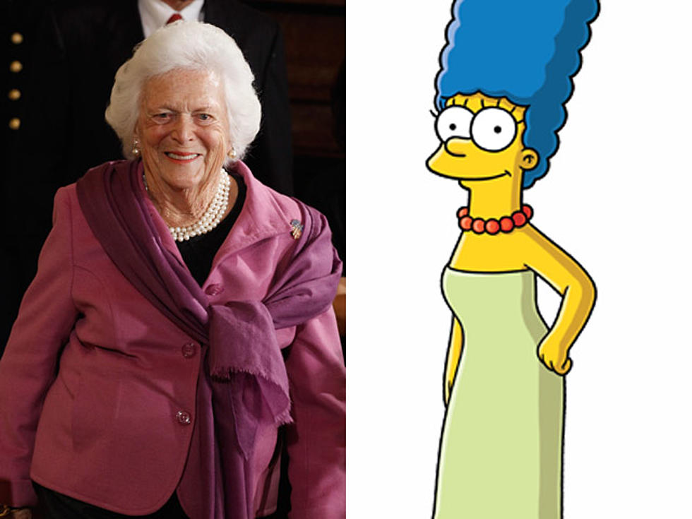 Marge Simpson and First Lady Barbara Bush Exchanged Letters in 1990