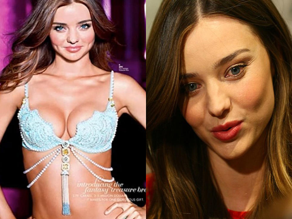 Miranda Kerr Wears a $2.5M Bra For Victoria’s Secret