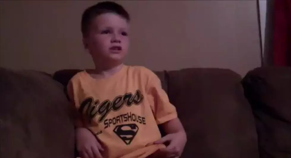 Little Boy Reacts to Thunder Losing Game 3! [VIDEO]