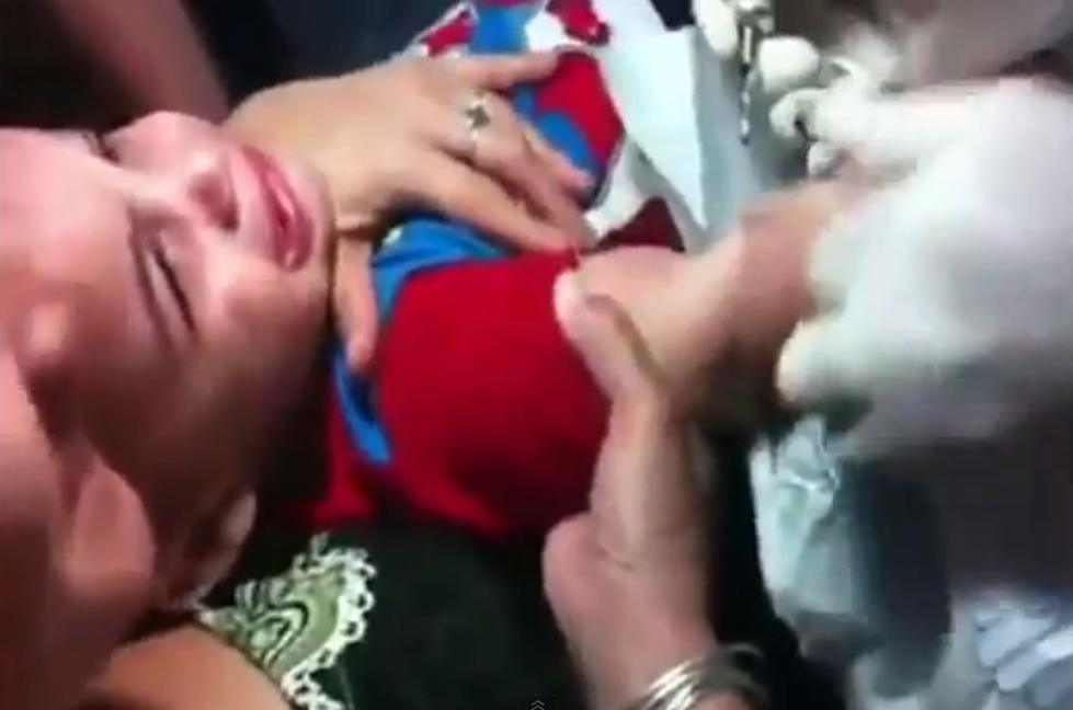 Disturbing Video Shows Mother Forcing Her Toddler to Get Tattoo