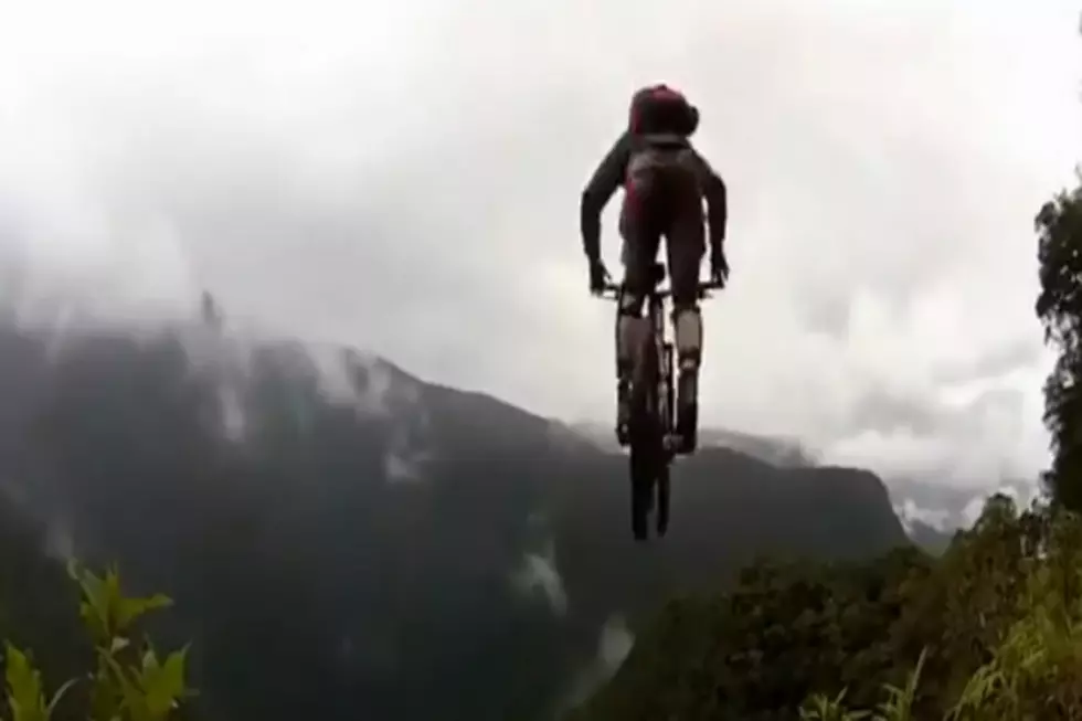 Bike Base Jump Goes Horribly Wrong! [VIDEO]